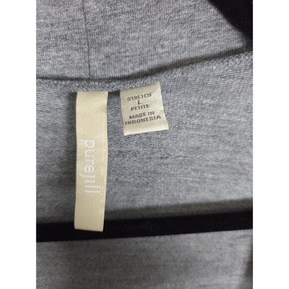 Pure Jill Cardigan Sweater Womens Large Open Front Stretch Lightweight Drape Lay - Picture 5 of 7